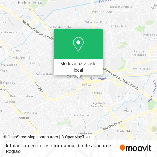 Infolai Comercio De Informatica mapa