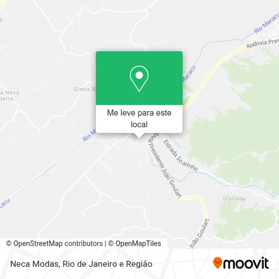 Neca Modas mapa