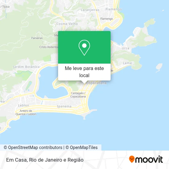 Em Casa mapa