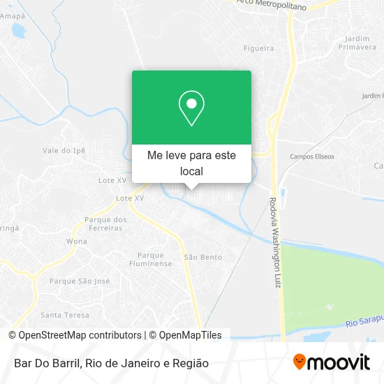 Bar Do Barril mapa