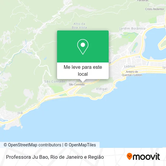 Professora Ju Bao mapa