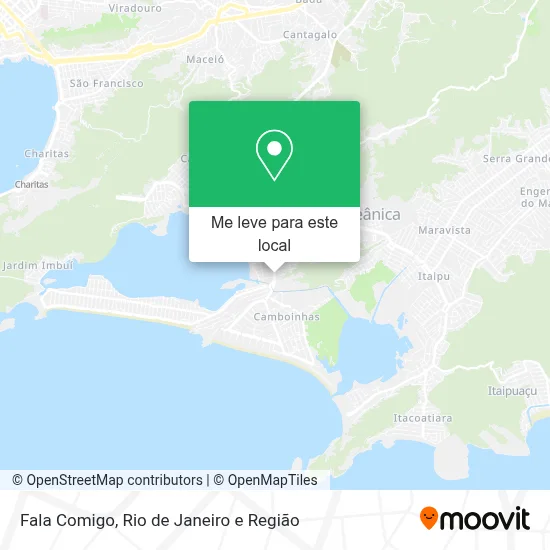 Fala Comigo mapa
