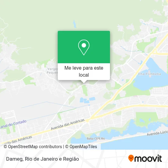 Dameg mapa