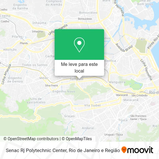 Senac Rj Polytechnic Center mapa
