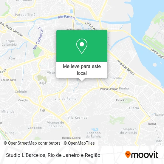 Studio L Barcelos mapa