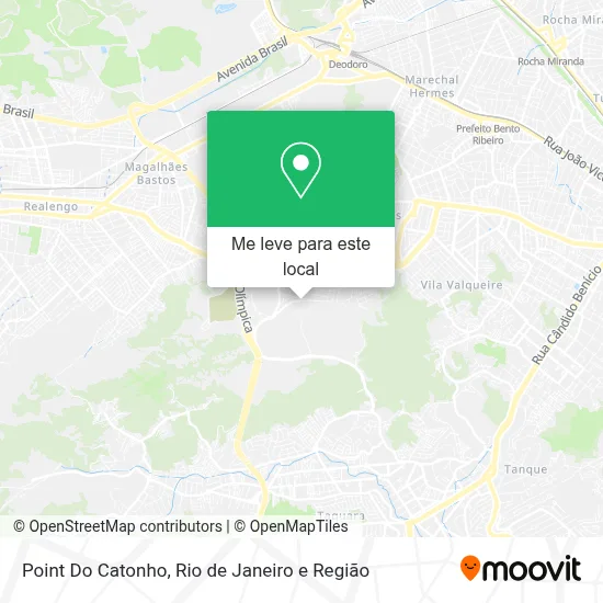 Point Do Catonho mapa