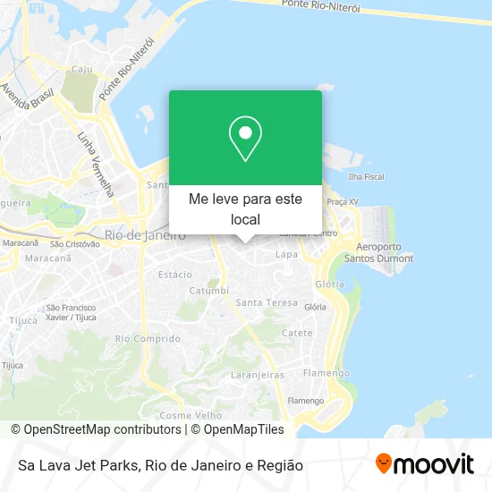 Sa Lava Jet Parks mapa