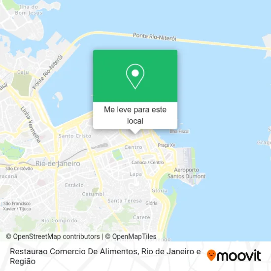 Restaurao Comercio De Alimentos mapa