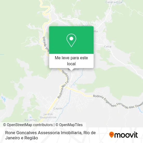 Rone Goncalves Assessoria Imobiliaria mapa