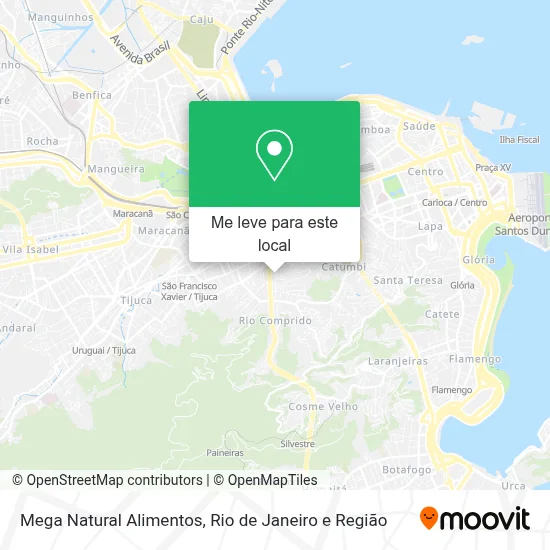 Mega Natural Alimentos mapa