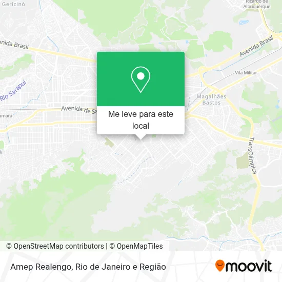 Amep Realengo mapa