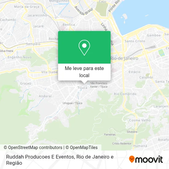 Ruddah Producoes E Eventos mapa