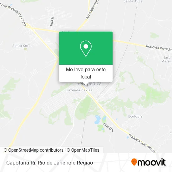 Capotaria Rr mapa