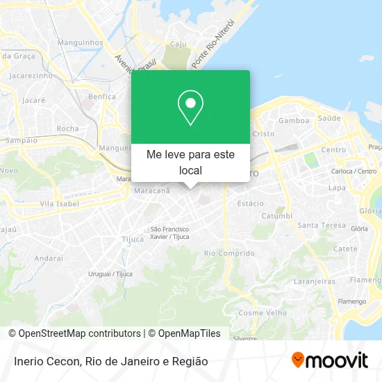 Inerio Cecon mapa