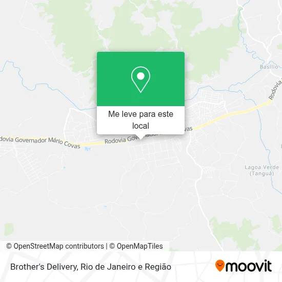 Brother's Delivery mapa