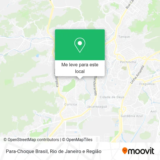 Para-Choque Brasil mapa