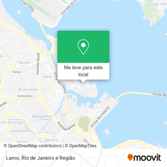 Lamo mapa