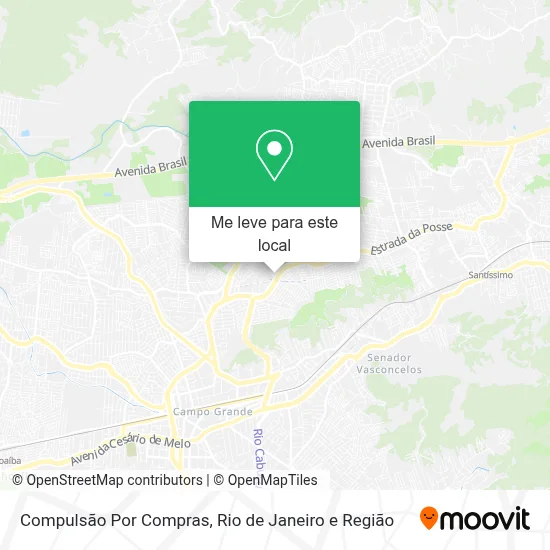 Compulsão Por Compras mapa