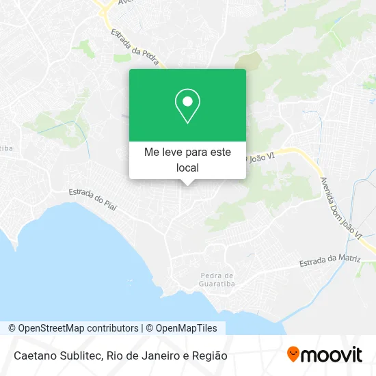 Caetano Sublitec mapa