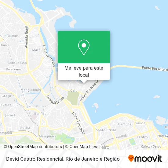 Devid Castro Residencial mapa