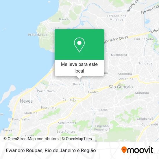 Ewandro Roupas mapa