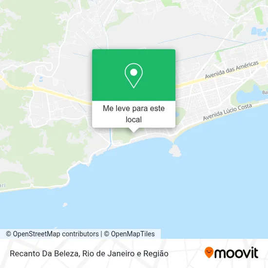 Recanto Da Beleza mapa
