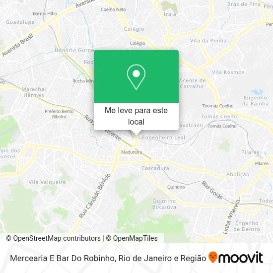 Mercearia E Bar Do Robinho mapa