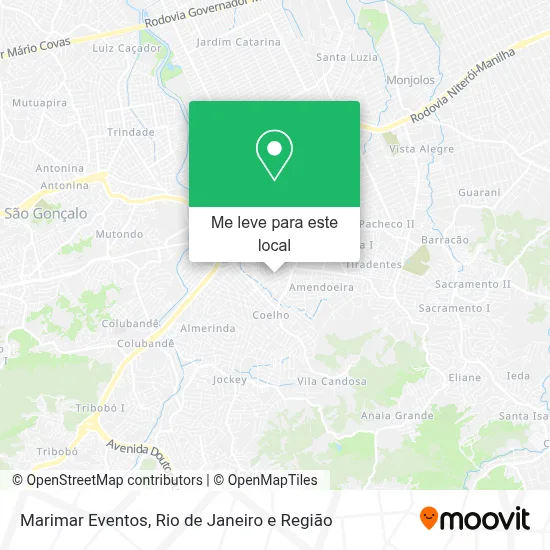 Marimar Eventos mapa