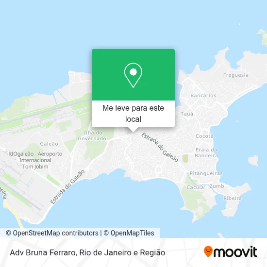 Adv Bruna Ferraro mapa