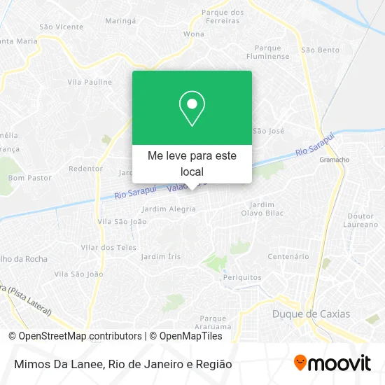 Mimos Da Lanee mapa