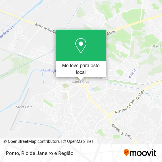 Ponto mapa