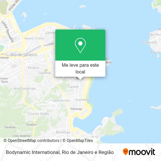 Bodynamic International mapa