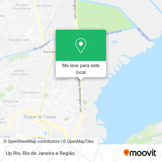 Up Rio mapa