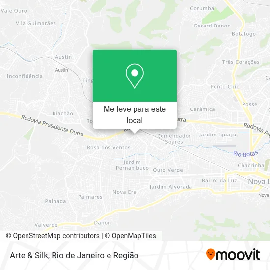 Arte & Silk mapa