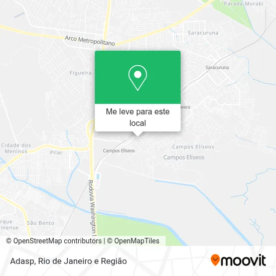 Adasp mapa
