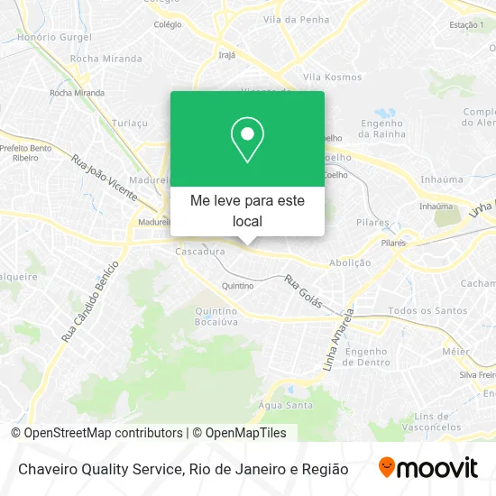 Chaveiro Quality Service mapa