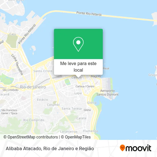 Alibaba Atacado mapa