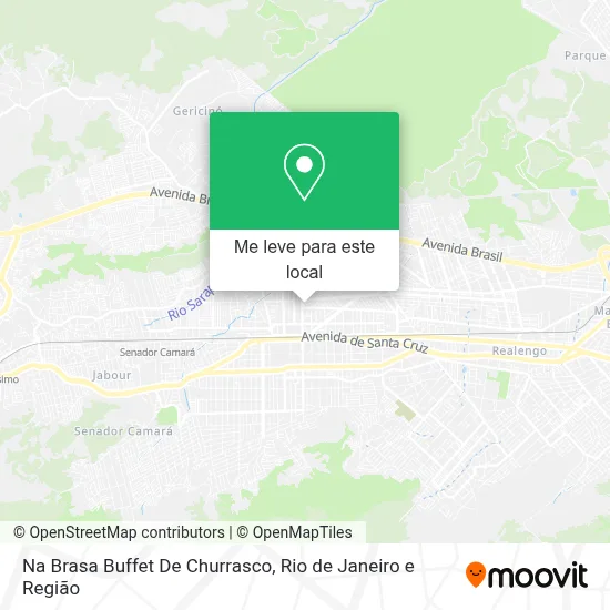 Na Brasa Buffet De Churrasco mapa