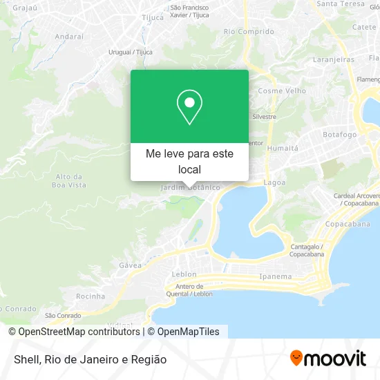 Shell mapa