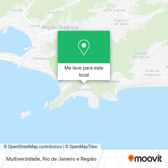 Multiversidade mapa