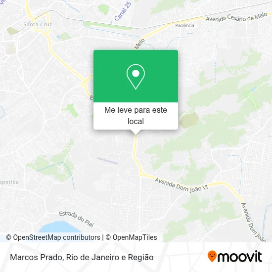 Marcos Prado mapa