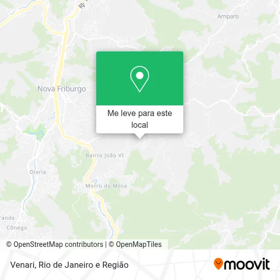 Venari mapa