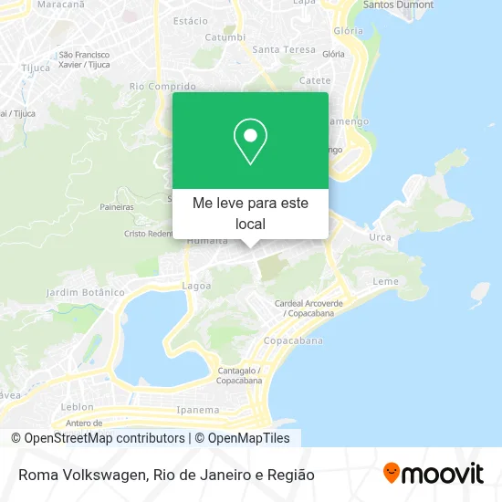 Roma Volkswagen mapa