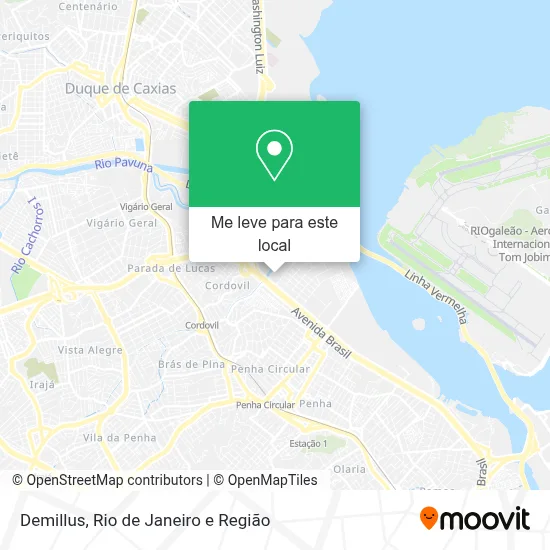 Demillus mapa