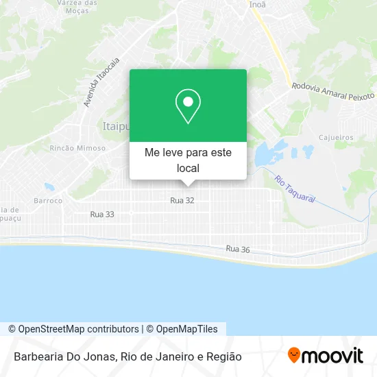 Barbearia Do Jonas mapa