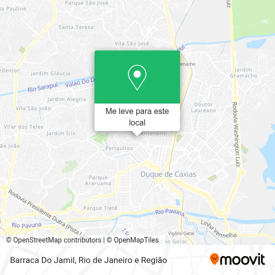 Barraca Do Jamil mapa