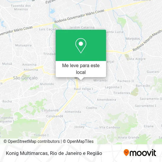 Konig Multimarcas mapa