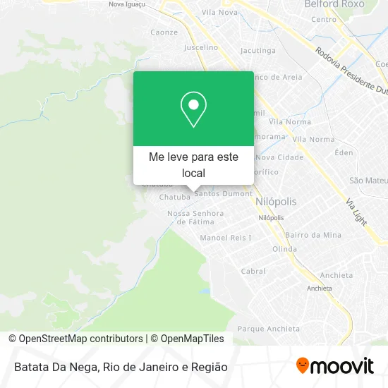 Batata Da Nega mapa
