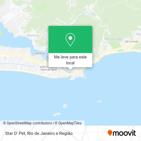 Star D' Pet mapa