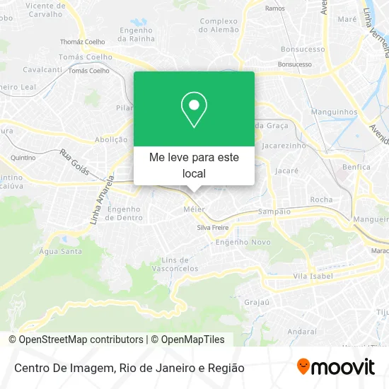 Centro De Imagem mapa